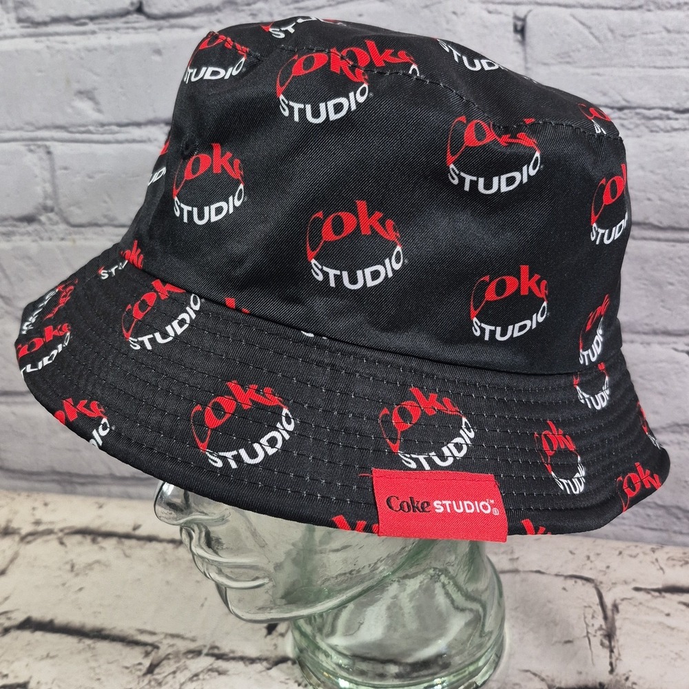Coke Studios Retro Bucket Cap Unisex One Size Soda Advertising Hat